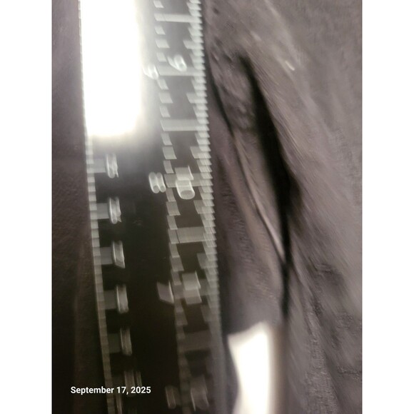 Liz Claiborne Women’s Plus Size 18 Mid-Rise Jeans Black Wide Leg Pants - Picture 8 of 10